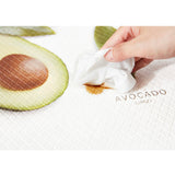 Avocado design home kitchen foot mat for anti-fatigue waterproof