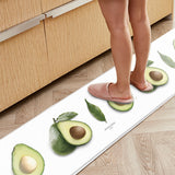 Avocado design home kitchen foot mat for anti-fatigue waterproof