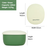 [Giorno Felice] TheSili Silicone EasyCookContainer 300ml / Fine Yellow-3 Sizes