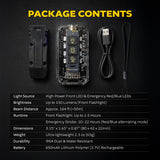 Electronic Whistle, Warninglight & Flashlight