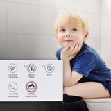 SmartBidet SB-1200 Advanced Electric Bidet Seat for Elongated Toilets with Remote Control (2 Types)