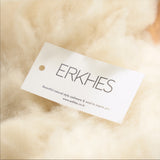 ERKHES CASHMERE 100% MUFFLER POINT (3 colors)