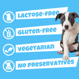 Swisscowers Cheese Bar for Large Dogs - Long Chewing Pleasure, Made with 100% Swiss Milk, Lactose-free, Gluten-Free, No Preservatives, Truffle, 80g