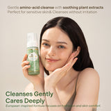 Dr.trea:en Facial Bubble Foam Cleanser 150ml / 5.07 fl.oz. #Bubble Cleanser #Rich, Chewy Bubbles #Acid free Cleanser