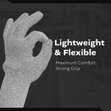 Grey Glass Fiber Liner Glove (4 sizes), 5ea