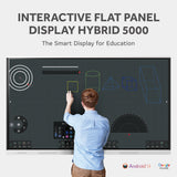 Interactive Flat Panel Display Hybrid 5000 (65", 75", 86"-3 Sizes)
