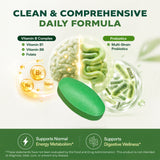 MEMORYTURN Ginkgo Biloba & Lion's Mane Mushroom Dietary Supplement, Memory & Circulation Support, Vitamin B Complex, Probiotics, 30-Day Supply
