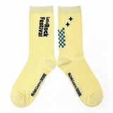Michelo Learns DESIRE Let’s Rock 3 – Statement Socks / Unisex, Light Yellow