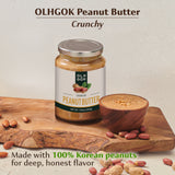 OLHGOK 100% Korean Peanut Butter Crunchy – Net Wt. 7 oz (200g)