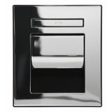 Recessed Toilet Paper Holder with Push Tray – Wall-Mounted, Chrome-Finished Stainless Steel – Space-Saving, Hygienic, Rust-Resistant for Modern Bathrooms