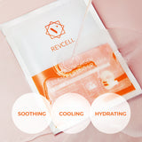 Revcell Vita Collagen Full Face Lifting Mask / 5sheets / 95g / White
