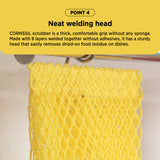 K-CORNSSIL PLA Mesh Net Scrubber(1/6/8L) 5pcs/pack (Pink/Yellow)