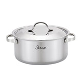 SHINE 3PLY Stainless steel Saucepot (3 types)