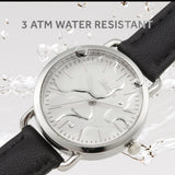 SIARGO SG-002 SWB Caper Collection 28mm Women’s Quartz Watch with Italian Leather Strap - 4 Colors