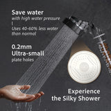 Eco Hi-Ball Water Saving - Vitamin C Filtered Shower Package | Pack of 3 Easy to Use Shower Nozzles | Ceramic, Neutralizing Filter with Health Benefits | Pure Shower for Waterfall Spray Effect