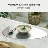 VERNOX Kitchen Table Mat (L) Gold (4 pcs)(Gold, Silver 2 colors)