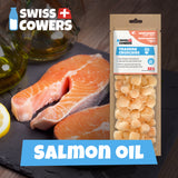 Swisscowers Training Crunchies for Small and Large Dogs, Ideal for Training, Made with 100% Swiss Milk, Lactose-free, Gluten-Free, No Preservatives - Brain Booster, 30g