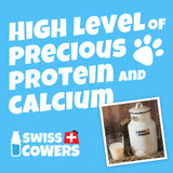 Swisscowers Training Crunchies for Small and Large Dogs, Ideal for Training, Made with 100% Swiss Milk, Lactose-free, Gluten-Free, No Preservatives - Brain Booster, 30g