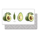 Avocado design home kitchen foot mat for anti-fatigue waterproof