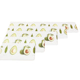 Avocado design home kitchen foot mat for anti-fatigue waterproof