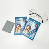 VIEW OK Anti-Fog Cloth for Eyeglasses, Sports Goggles, Motorcycle helmets, and Camera Lens; 500 times Reusable, Long-lasting, working on all kinds of plastic surfaces, even with hydrophobicity